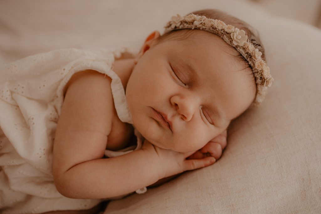 Portrait photo visage bébé