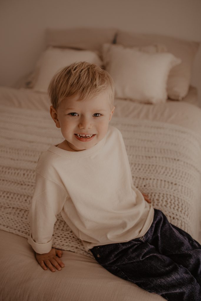 Portrait photo enfant en studio à Douai