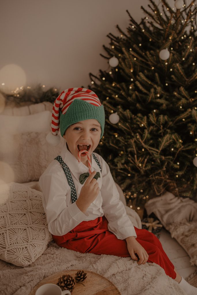Séance photo de Noël à Douai