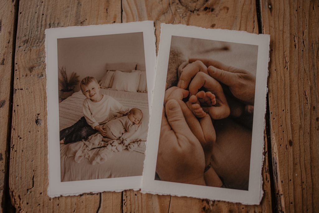 Tirages séance photo naissance Douai