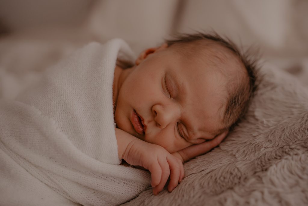 Portrait bébé en studio photo à Douai
