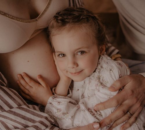 Séance grossesse en famille à Arleux près de Douai