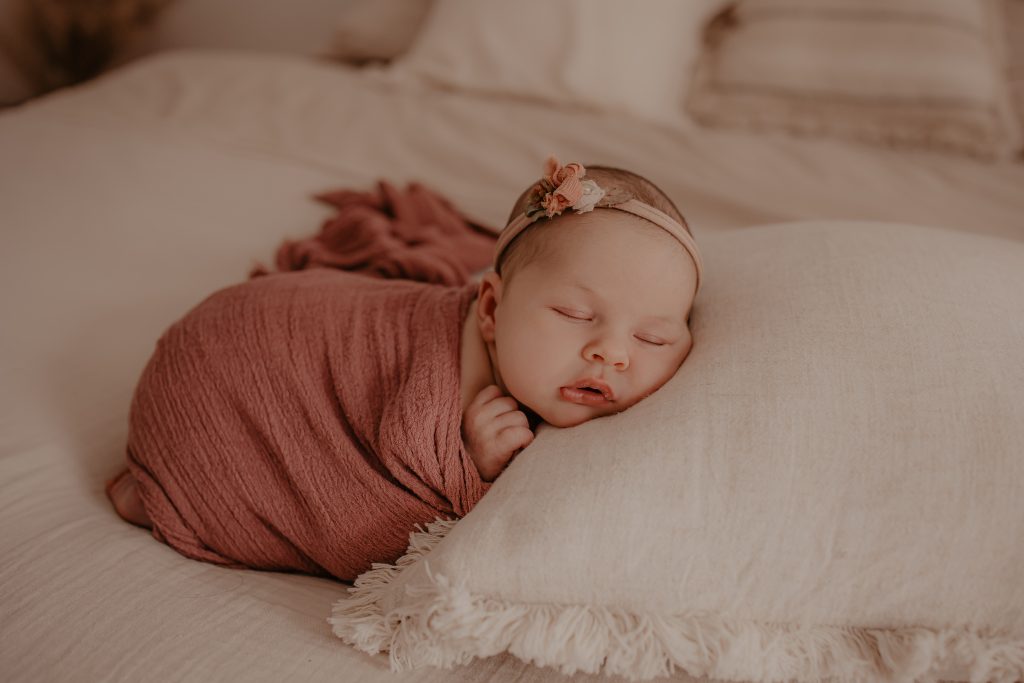 Photo bébé endormi studio photo Douai