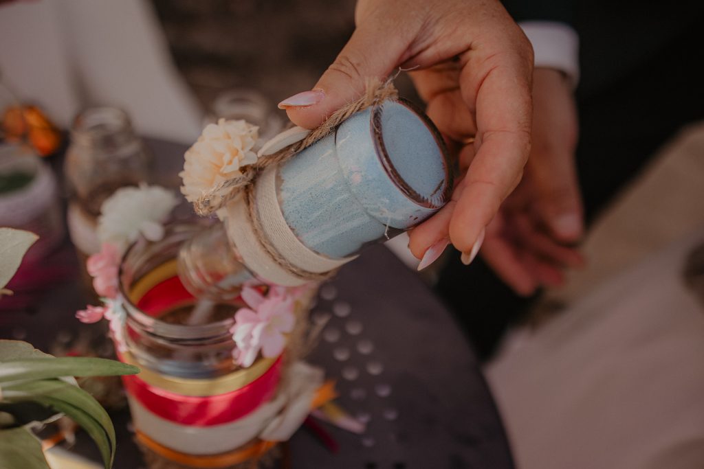Cérémonie du sable mariage
